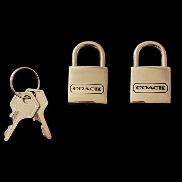 Coach Jewelry - Coach | Vintage Silver-Tone Padlock Set w/ Keys | Set of 2